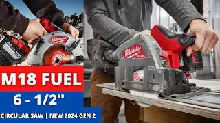 Milwaukee M18 FUEL 6-1/2" Circular Saw | 2024 Gen 2 #woodworkingtools #woodworking