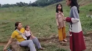 keindahan alam saat danau way Jepara # Lampung Timur mengering