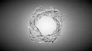 Houdini Water Splash  (Fluids Simulation)