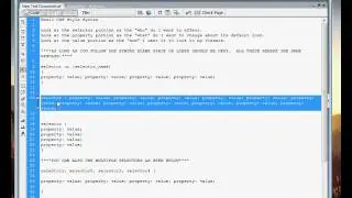 Basic CSS Syntax Rules Part 1 (CSS Basics Tutorial)