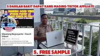 5 DAHILAN BAKIT DAPAT KANG MAGING TIKTOK AFFILLIATE | MAKATANG NEGOSYANTE