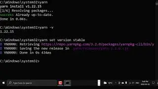 How To Install Yarn on Windows