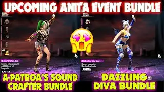 UPCOMING ANITA EVENT BUNDLE | ANITA BUNDLE | DAZZLING DIVA BUNDLE | FREE FIRE NEW EVENT