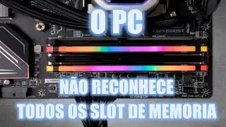COMPUTADOR NÃO FUNCIONA DUAL CHANNEL não reconhece todos slot de MEMORIA RAM (SOLUÇÃO EM 2020)