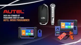 2020 Kia Stinger GT Programming Smart Key using AUTEL IM508 Programmer