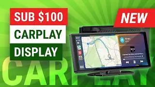 SUB $100 CarPlay Display FOR ANY CAR - LAMTTO 9.26" Portable Car Stereo Display Review