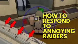 How to respond to annoying raiders - War Tycoon Roblox