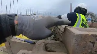 How to eye Your Bricks in! Bricklaying.
