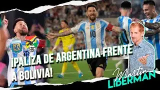 La diferencia fue abrumadora entre ambos seleccionados. #Argentina al trote rumbo al próximo mundial