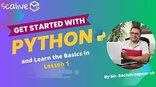 Get Started with Python and Learn the Basics in Lesson 1