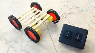 How to make Battery Powered RC Car | Remote control