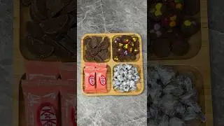 🍫 Filling Platter with Chocolate 🍫 ASMR ✨🎧