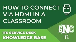 How to Connect Your Device via HDMI in a Classroom