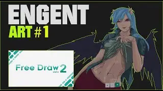 Roblox | Free Draw 2 (Speedpaint Process) | EnGent Drawing Axsenc Art | Rainbow Dash