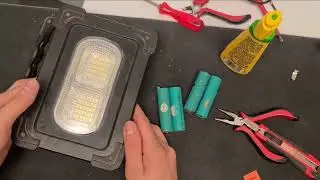 LED Lamp Repair  Li-Ion Battery Repair