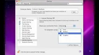 How to Share Internet with other Macs; Wireless and/or Wired