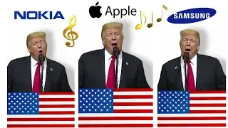 Donald Trump  but famous phone ringtones