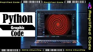 Python Code | Red Spiral | Turtle Graphic | Python Programming