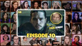 Game of Thrones Season 6 Episode 10 Reaction Mashup