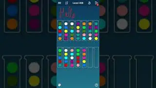 BALL SORT PUZZLE LEVEL 408