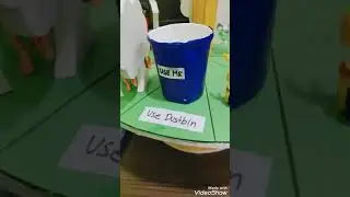 Save environment model for school exhibition