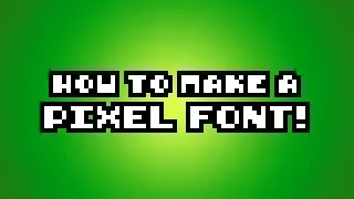 How to Make a Pixelart Font! | Pixelart Tutorials