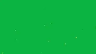 particle effect - hot ash green screen