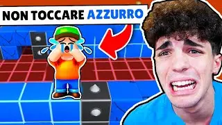 È VIETATO TOCCARE IL COLORE AZZURRO SU BLOCK DASH LEGGENDARIO O SHOPPI su STUMBLE GUYS!