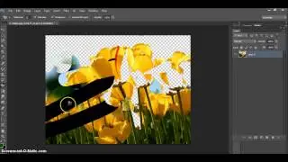 Adobe Photoshop CS6 Ders 44 Eraser Tool - Silgi Araçları - Background Eraser - Magic Eraser