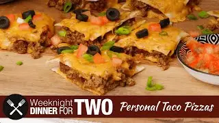 Personal Taco Pizzas