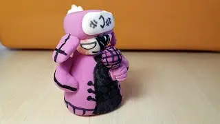 Рув из игры Friday Night Funkin. Пробуем слепить из воздушного пластилина.