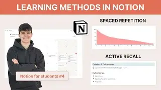 Active recall & spaced repetition in Notion | Notion for students #4