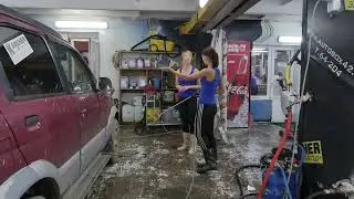 Female rubber boots