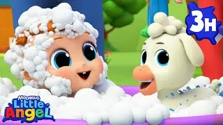 Jill Had A Little Lamb | Little Angel Color Songs & Nursery Rhymes | Learn Colors & Shapes