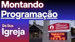 4º Part - Programação da sua Igreja na Prática 🔴 Excesso de Programações