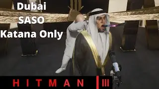 Hitman 3 Iridescent Katana Only Dubai SaSo
