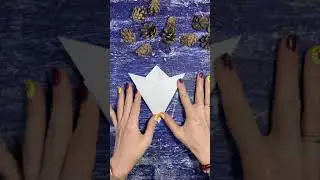 Осенний декор для школы / осенний декор из бумаги / «снежинка» с мухоморами