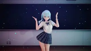 【MMD Hololive】Suisei JK / 星街すいせい・JK -『Automotivo Extradimentional』- 