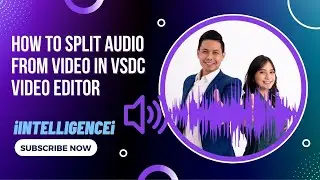 How to Split Audio from Video in VSDC | How To Remove Audio from Video | iINTELLIGENCEi