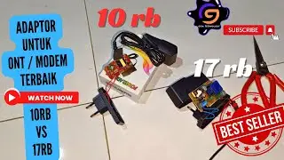 Adaptor 12V 1A Harga 10rb VS 17rb