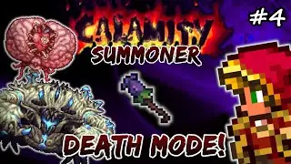 Crabulon in DEATH MODE! Terraria Calamity 1.5 Summoner Class Let's Play - Ep #4 (Draedon Update)