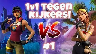 1V1 TEGEN KIJKER? 1v1 tegen kijkers #1