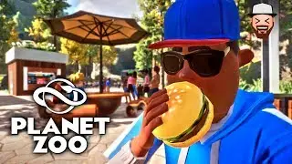 Reforminha na Praça de Alimentação | Planet Zoo #06 | Gameplay pt br