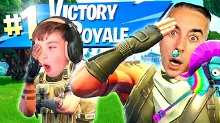 NUNCA SUBESTIMES A UN NOOB EN FORTNITE