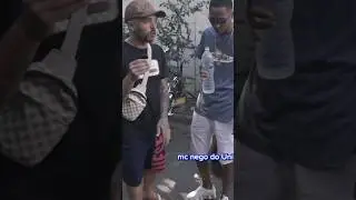 entrevista com Mc nego do União bastidores da gravação #funk #music #shorts
