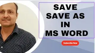 save and save as in ms word difference between save and save as
