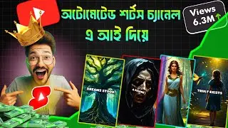 এ আই দিয়ে আনলিমিটেড শর্টস  !! YouTube  Automation | Automate Your Shorts channel by free ai tools