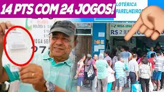 APOSTADOR CAUSA TUMULTO EM LOTÉRICA APÓS REVELAR ESQUEMA QUE ACERTA 14 PONTOS COM APENAS 24 JOGOS!