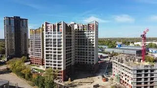 ЖК Нормандия — Неман в сентябре 2023 г. Видеоотчет от застройщика Стрижи
