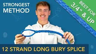 12 Strand Long Bury Eye Splice
